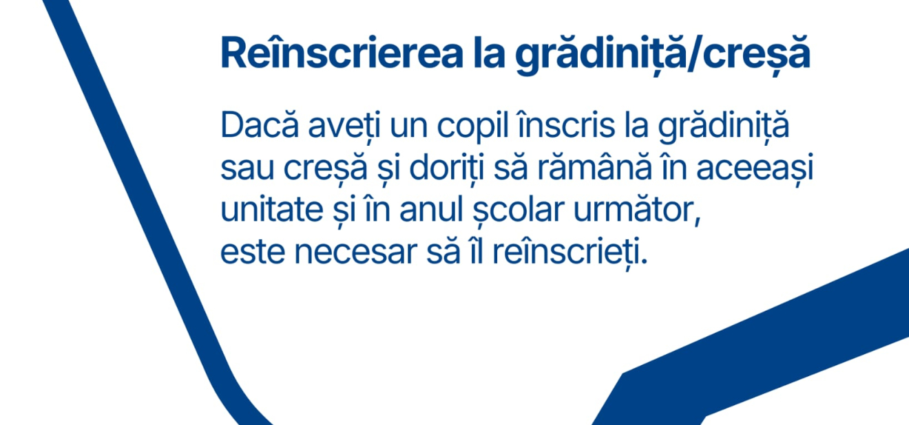 Informații înscriere grădiniță