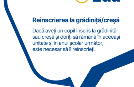 Informații înscriere grădiniță